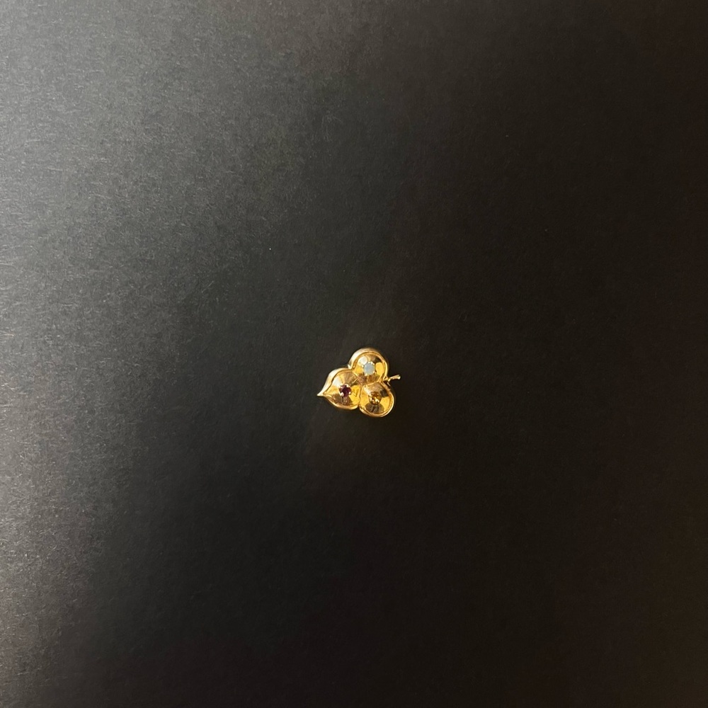 Vintage gold charm